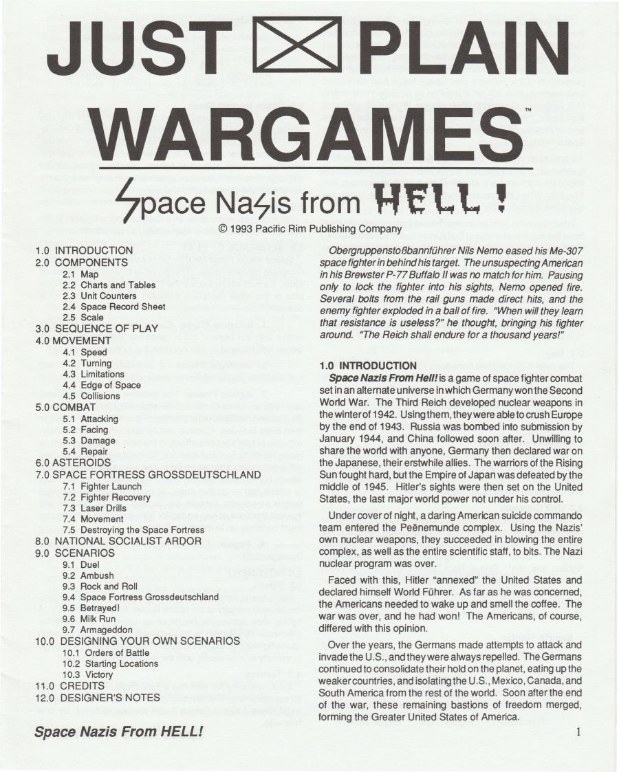 Space Nazis from Hell