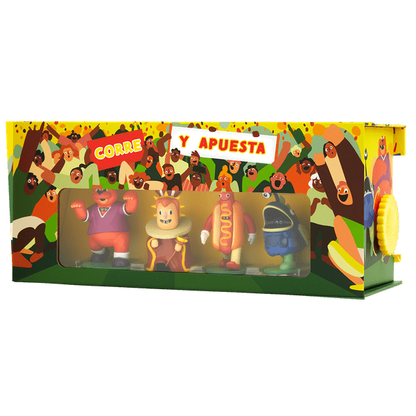 Corre y Apuesta (Spanish Edition) - Front Box