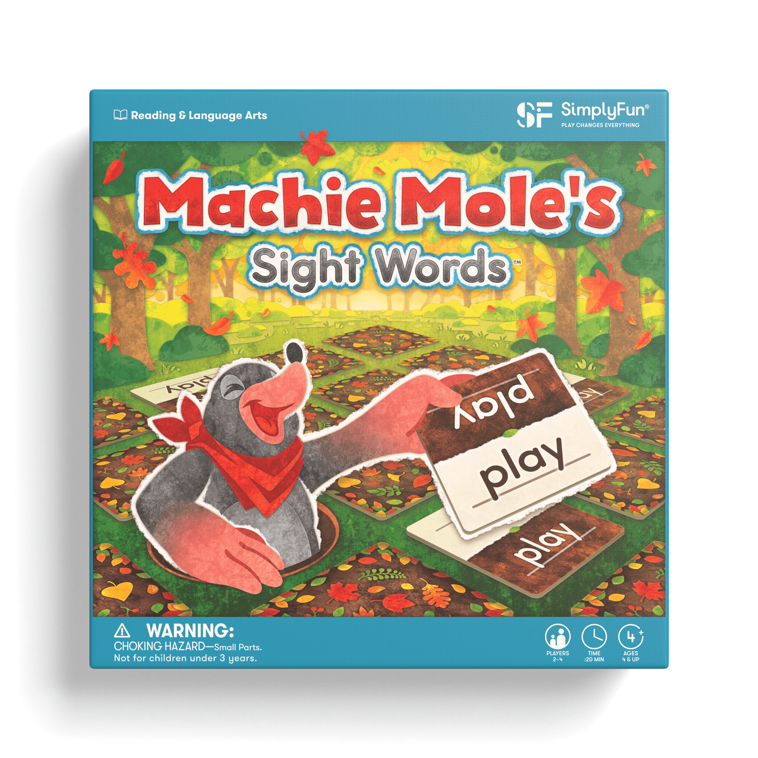 Cover art for Machie Mole's Sight Words