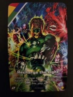 UNO Ultimate: Green Lantern – Recharge the Light Foil Chase Card