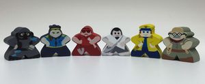 Forbidden Island: Character Meeples