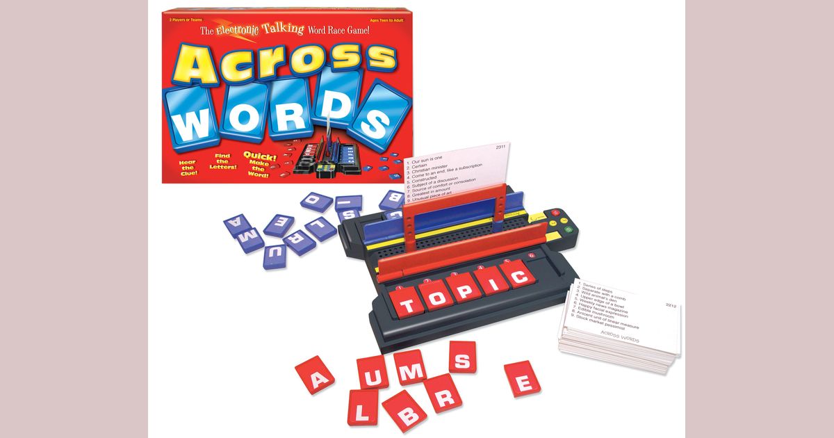 Electronic word games hotsell