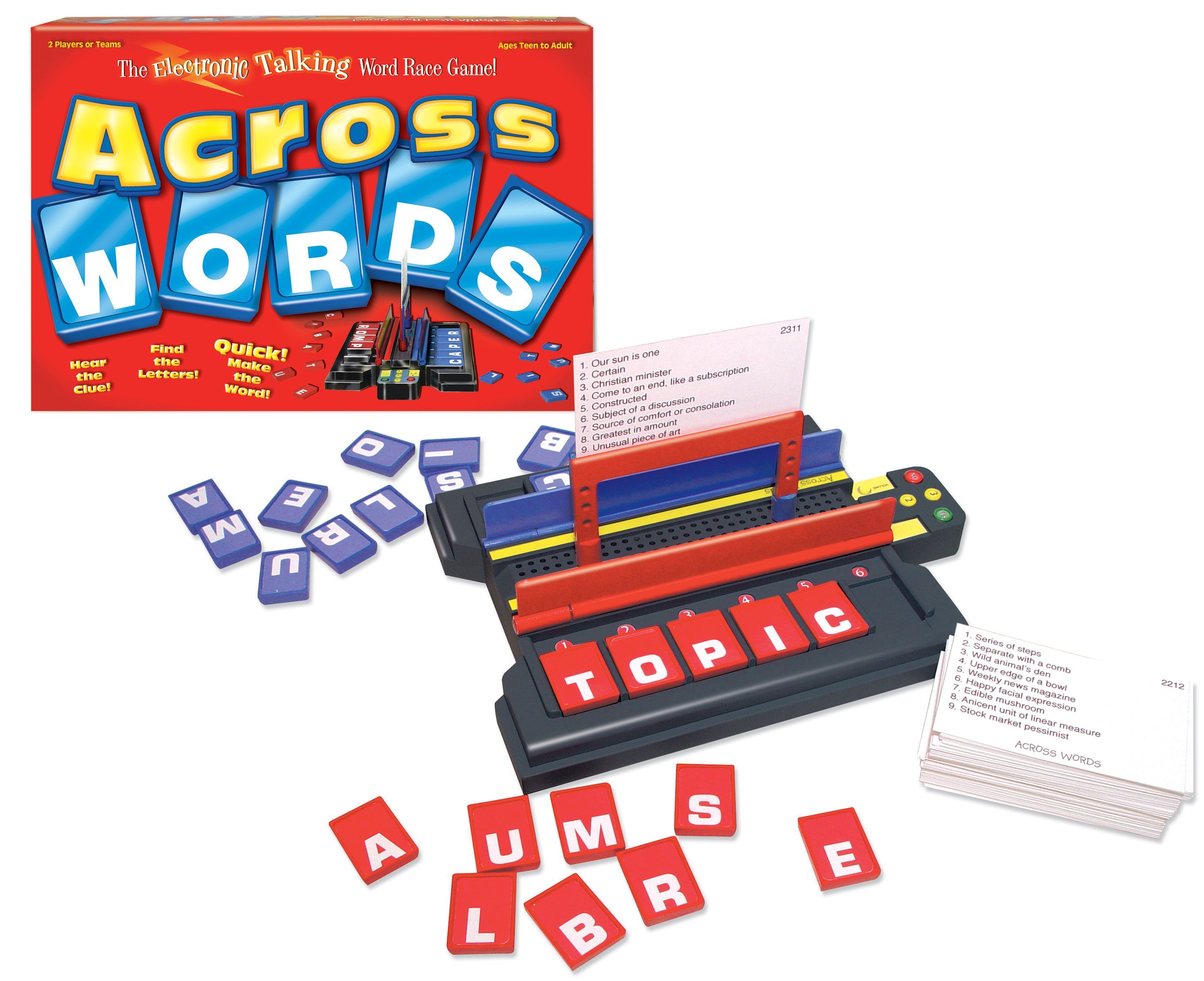 Across Words box art