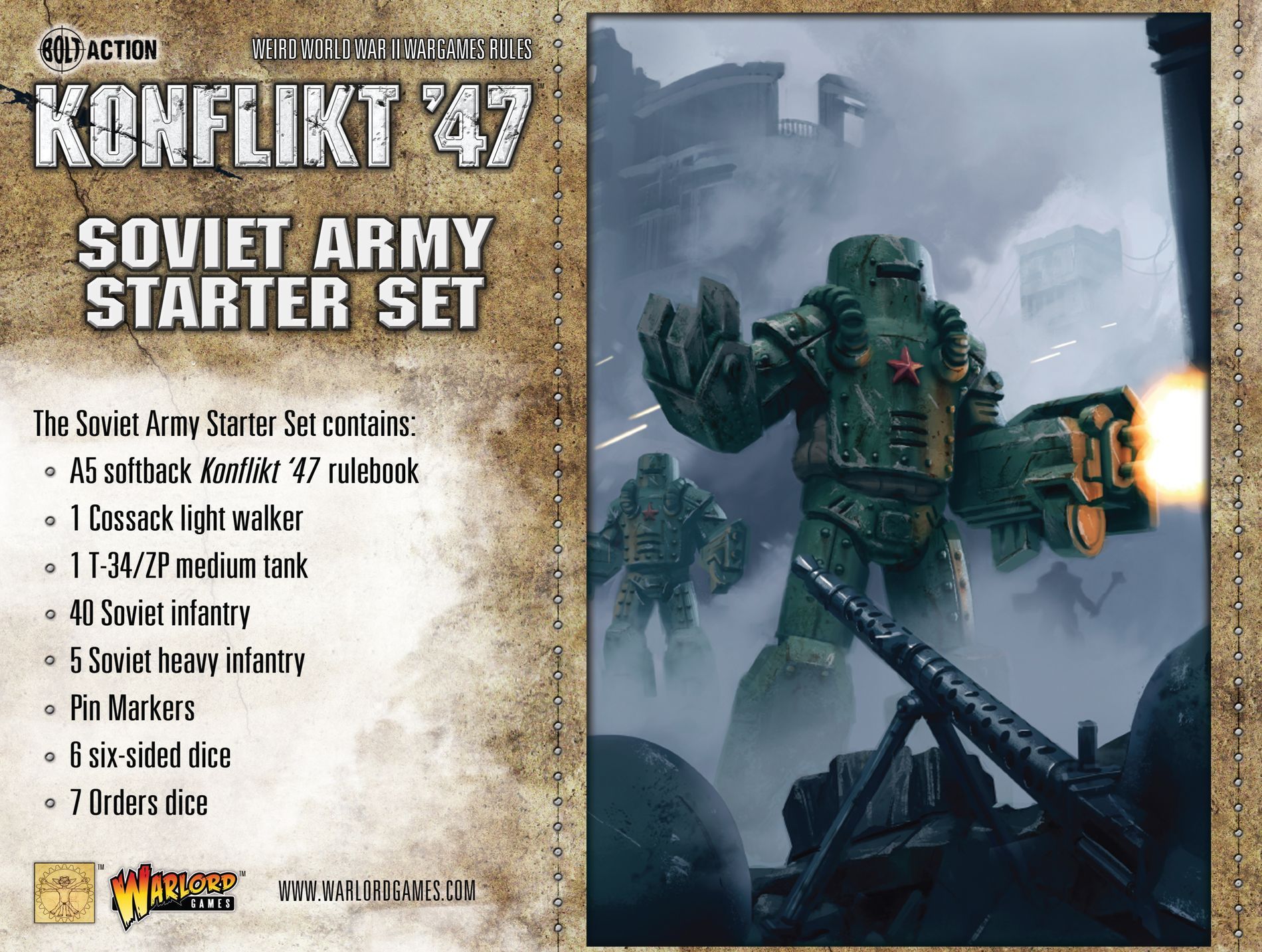 Konflikt '47: Soviet Starter Set cover art