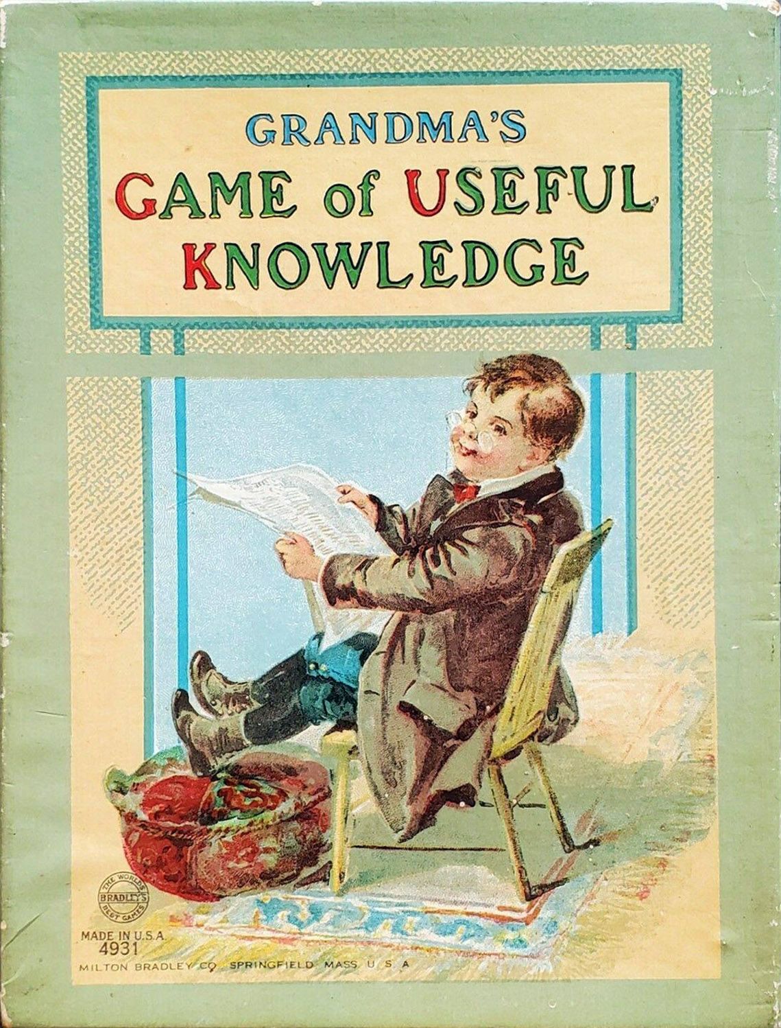 Grandma's Game of Useful Knowledge