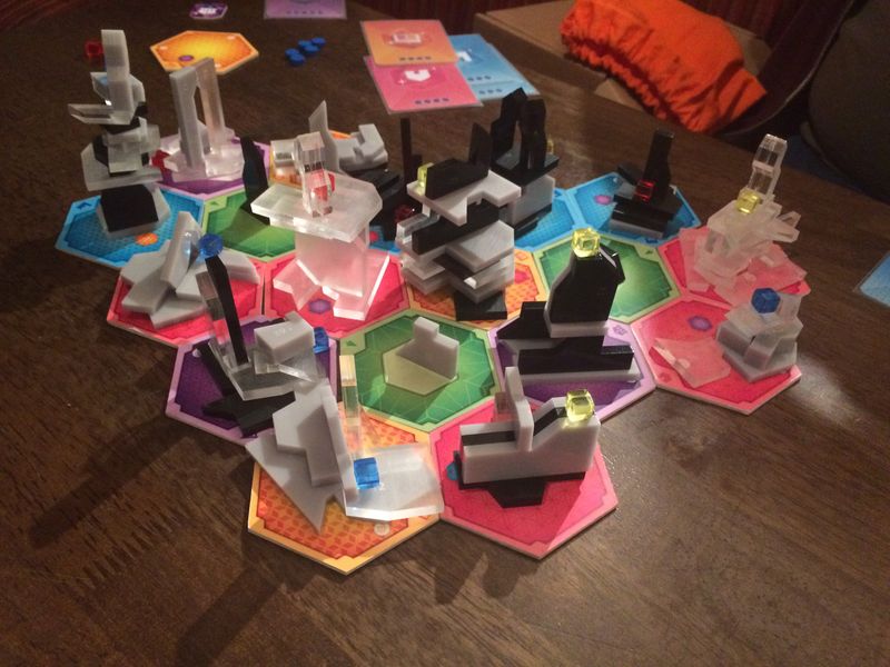 End of a 3-player game (prototype)