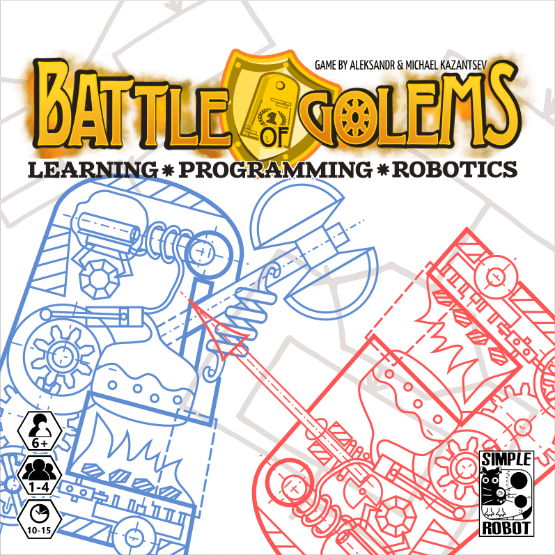 Battle of Golems: The Algorithmic Card Game box art