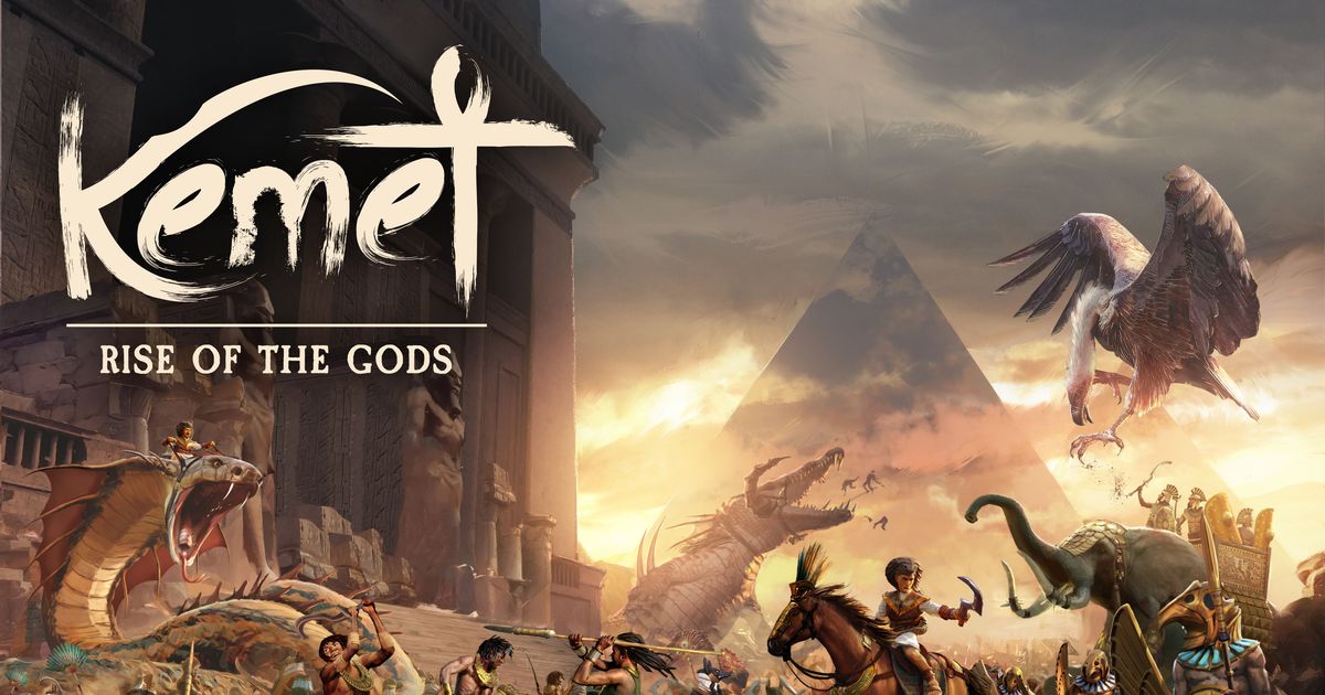 Kemet Rise of the Gods Board Game BoardGameGeek