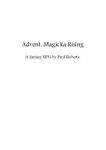 RPG Item: Advent: Magicka Rising