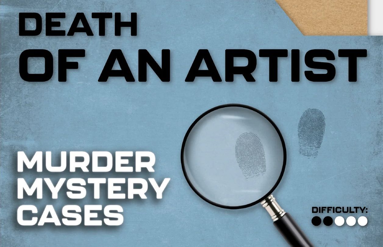 Murder Mystery Cases: Death of an Artist