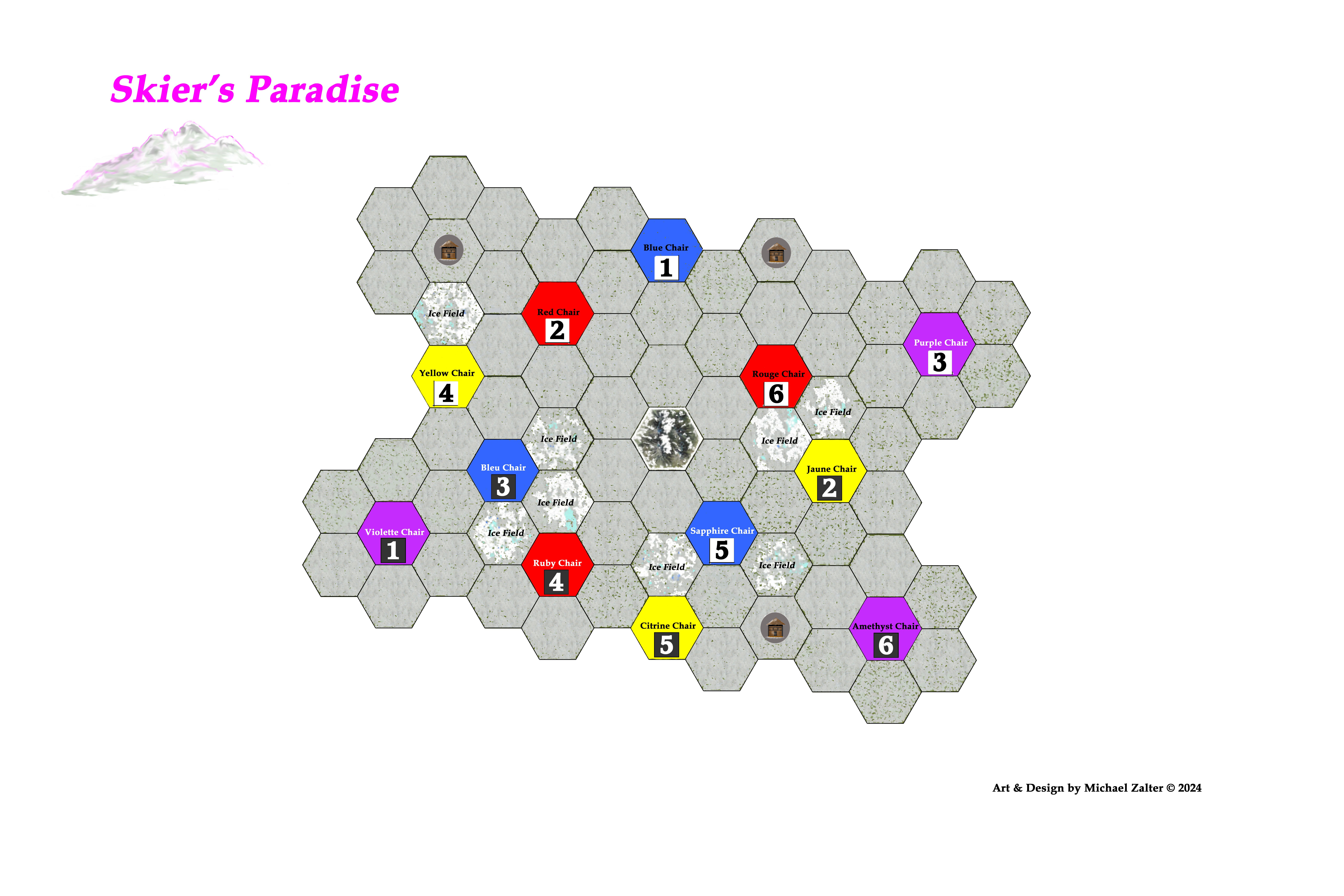 Skier's Paradise (fan expansion for Age of Steam)