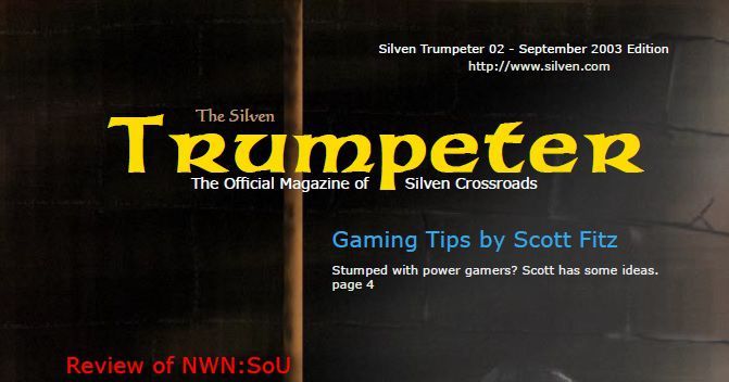 The Silven Trumpeter (Issue 2 - Sep 2003) | Issue | BoardGameGeek