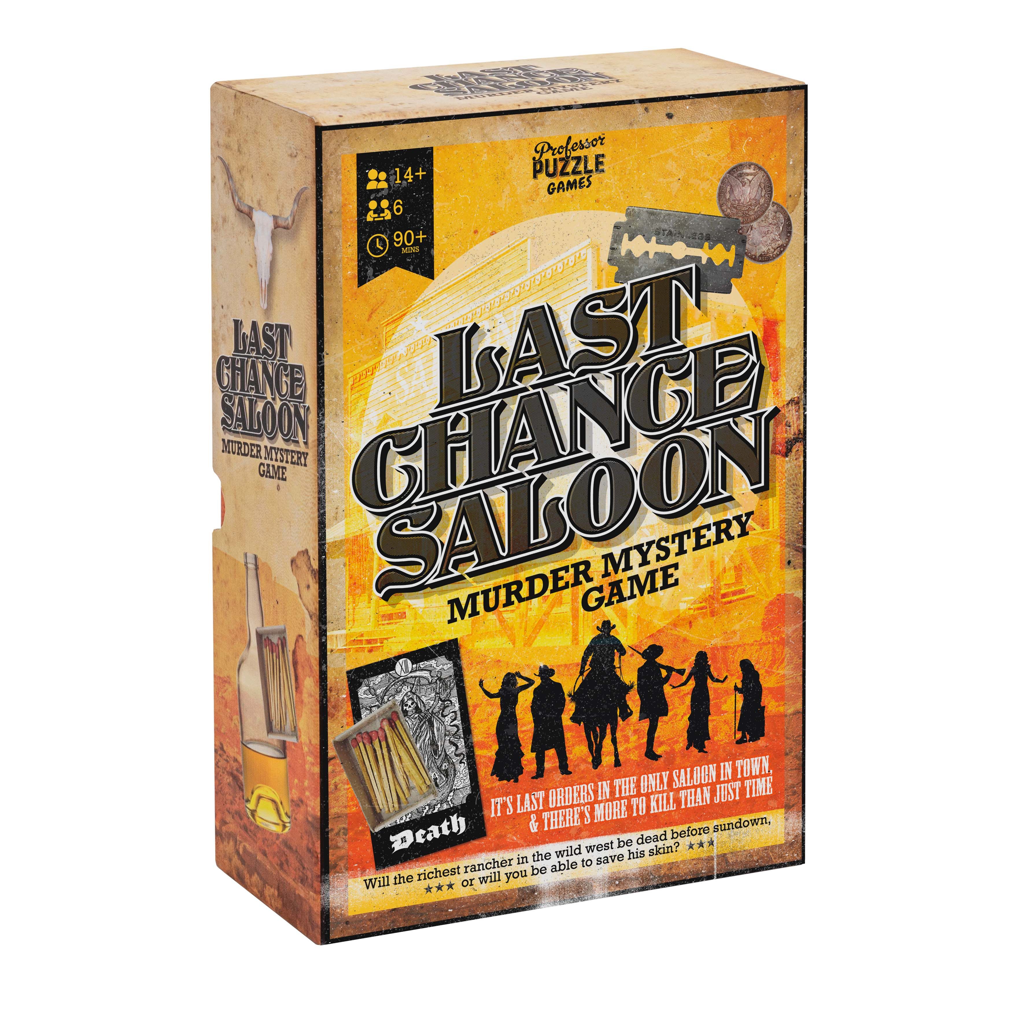 Last Chance Saloon: A Murder Mystery Game cover art