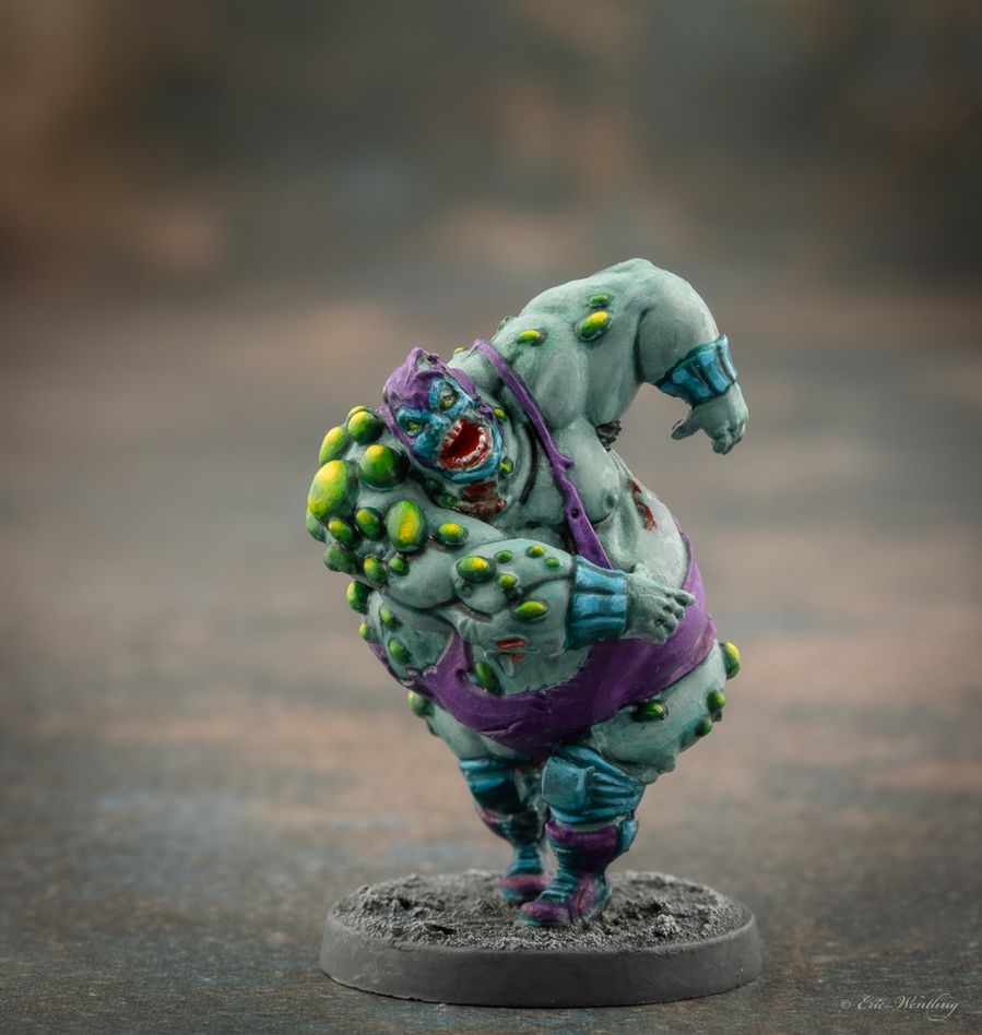 Zombicide: An Endless Plague of Gray Plastic -- Luchador Zombie