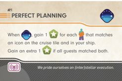 Galactic Cruise: Perfect Planning Promo Card