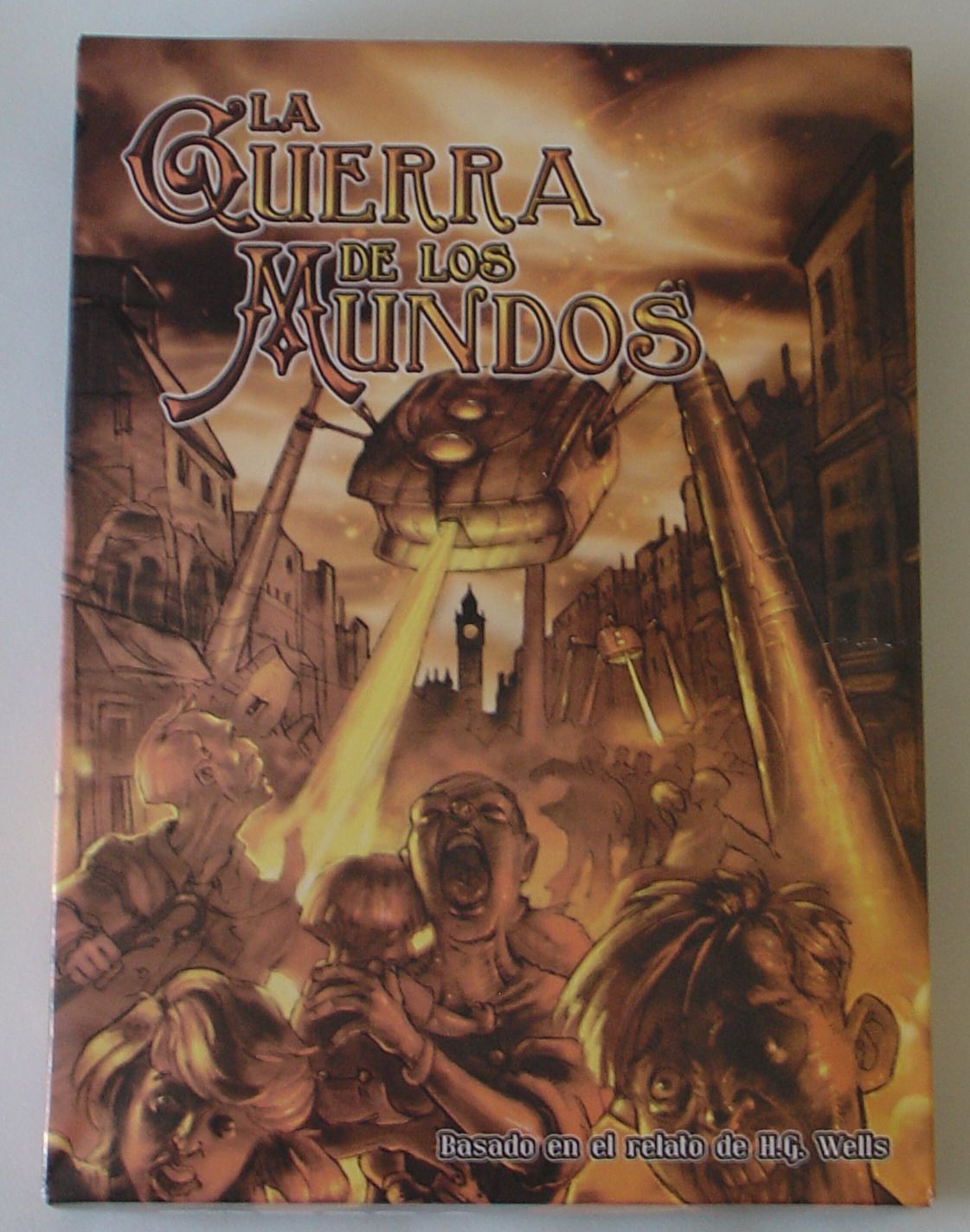La Guerra de los Mundos cover art