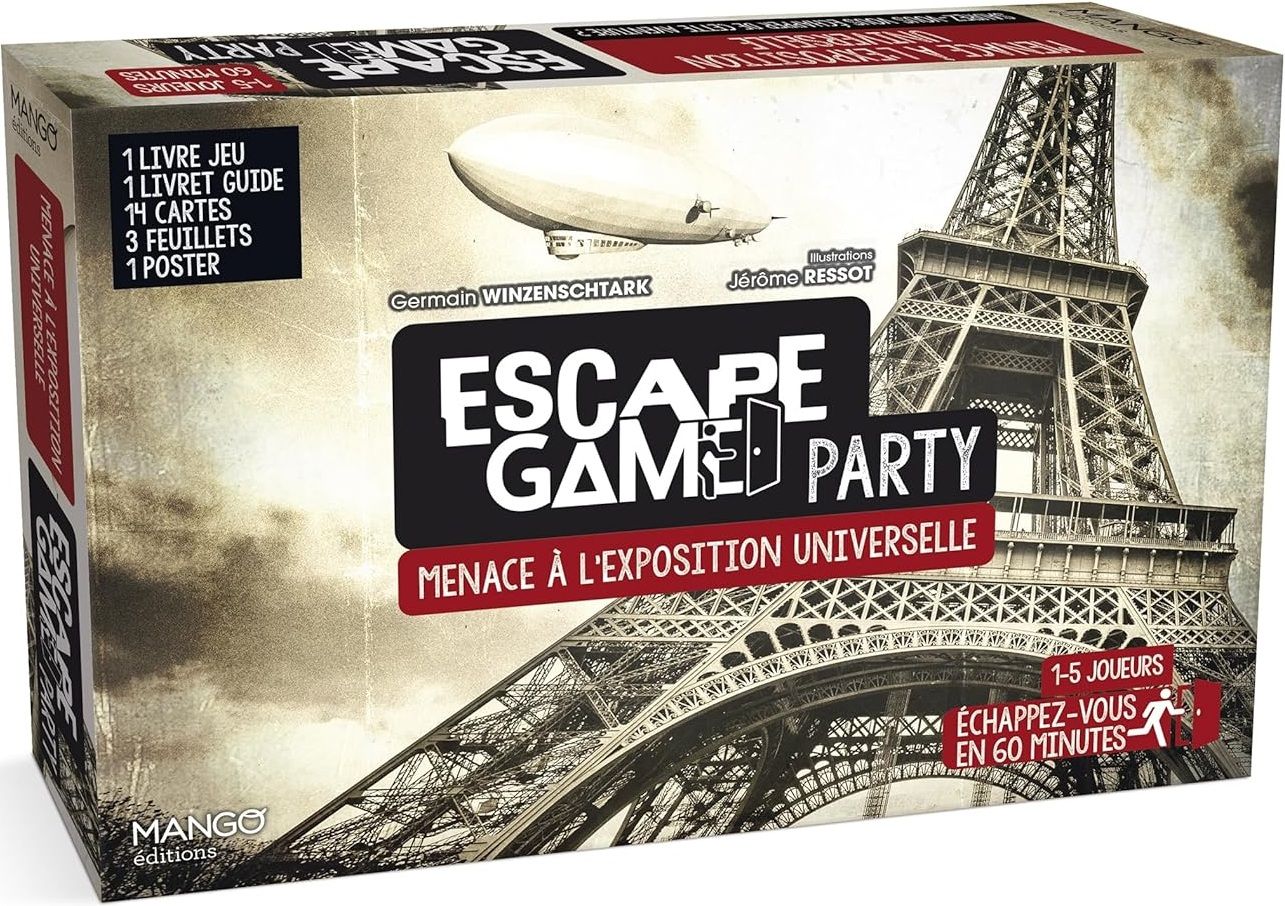 Cover art for Escape Game Party: Menace à l'Exposition Universelle