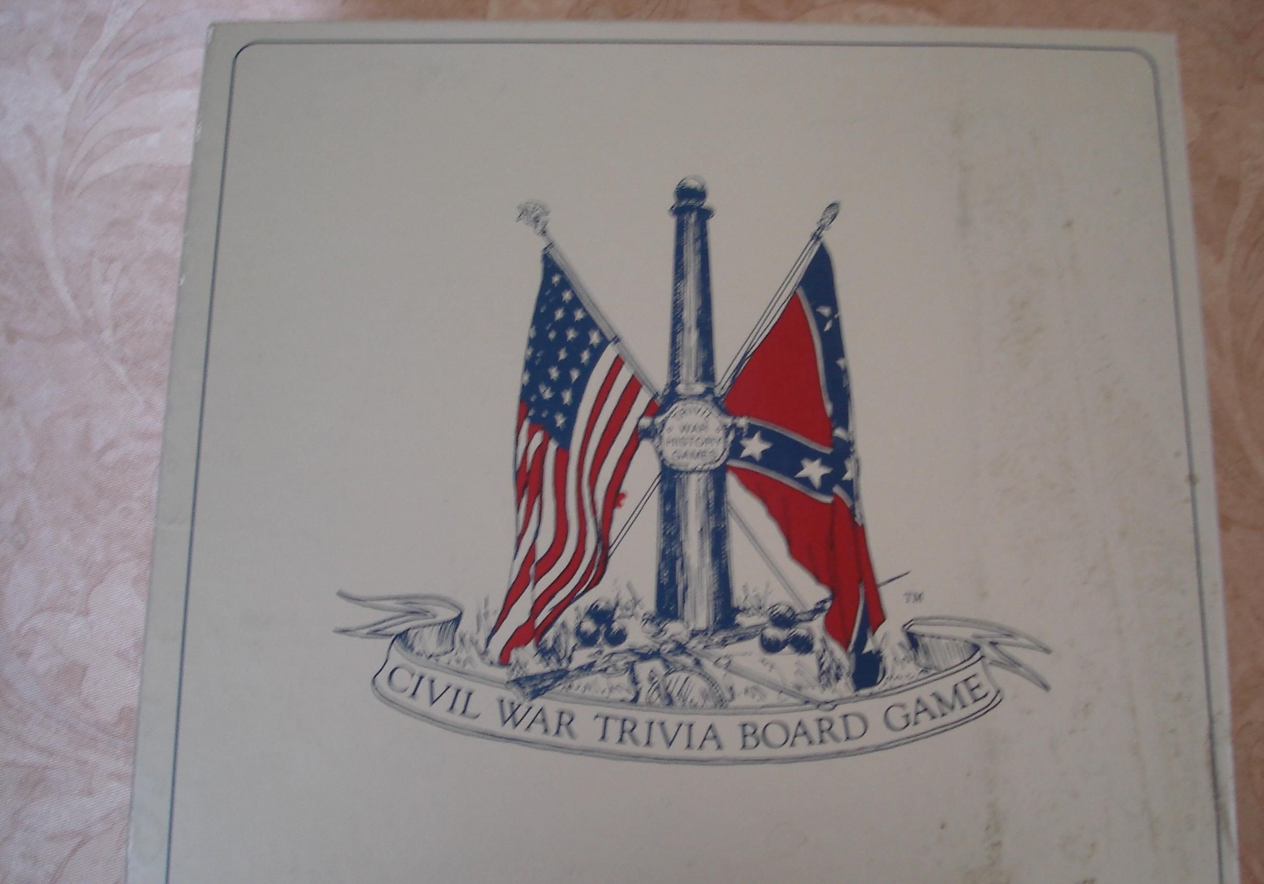 Civil War Trivia Board Game