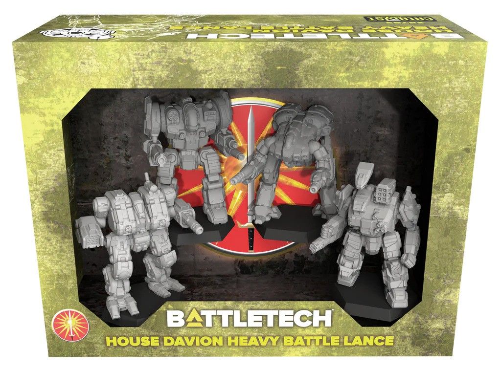 BattleTech: House Davion Heavy Battle Lance ForcePack