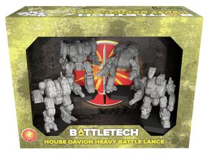BattleTech: House Davion Heavy Battle Lance ForcePack