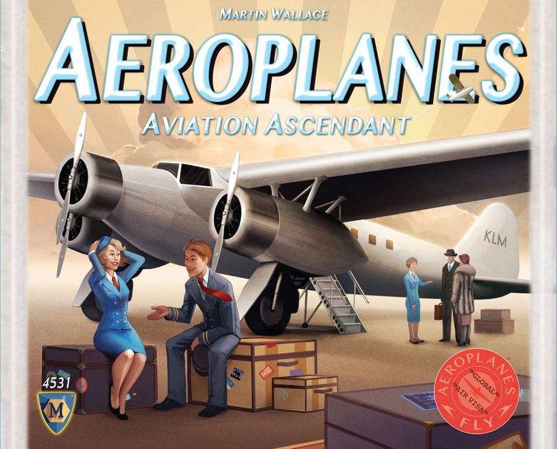 New Mayfair Aeroplanes Aviation Ascendant Board Game