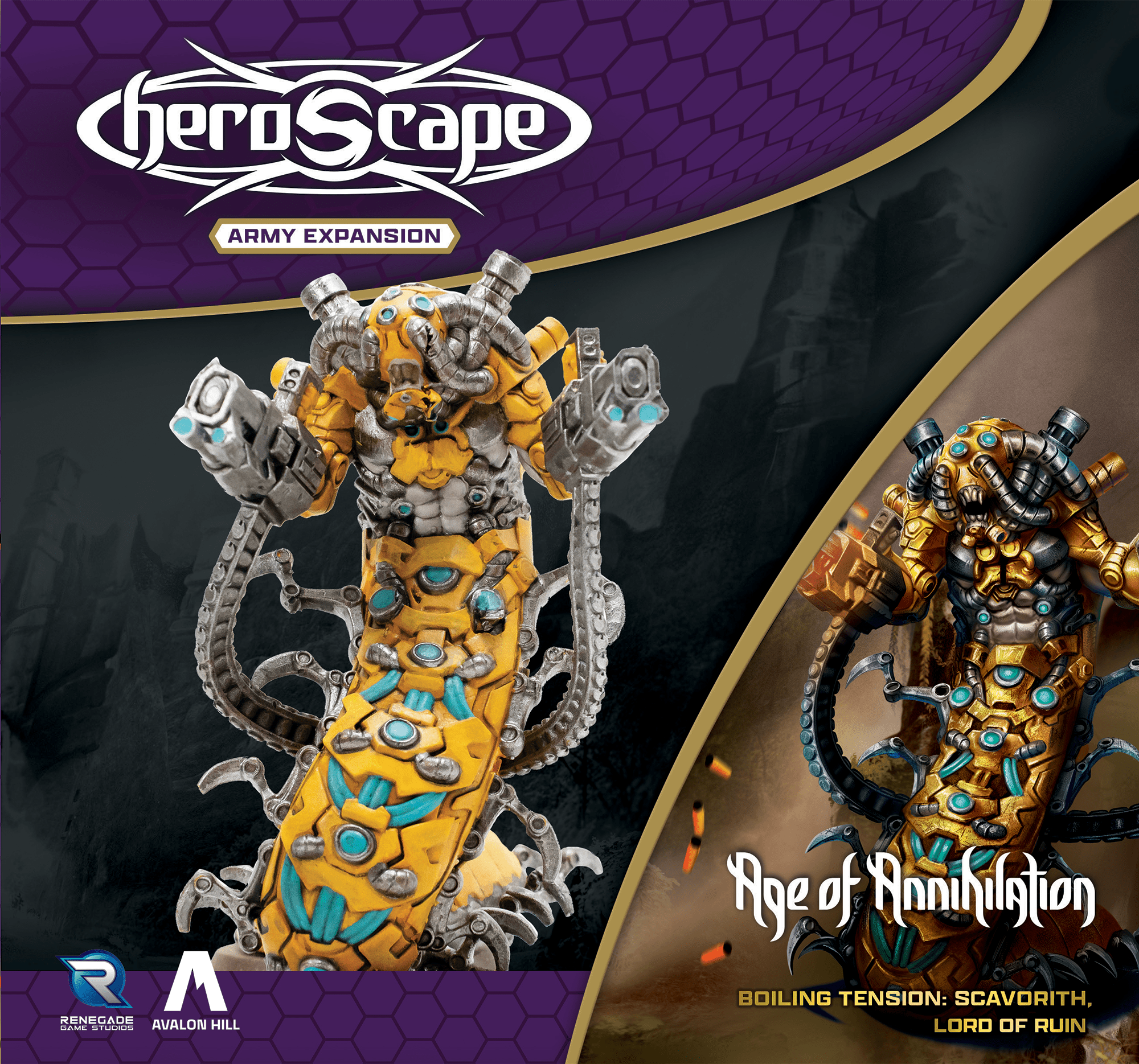 Heroscape: Scavorith Lord of Ruin Army Expansion