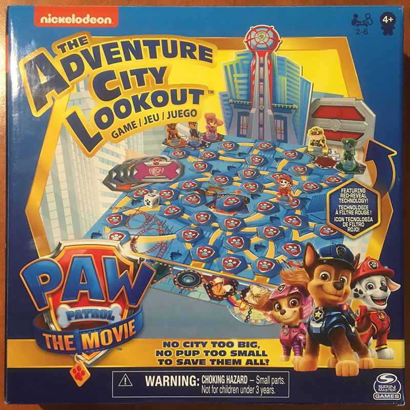 Coperta Paw Patrol: The Adventure City lookout