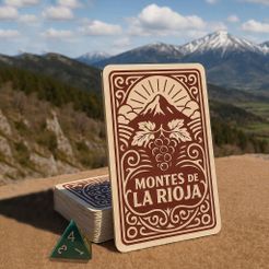 Montes de La Rioja. El juego de cartas