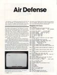 Video Game: Air Defense