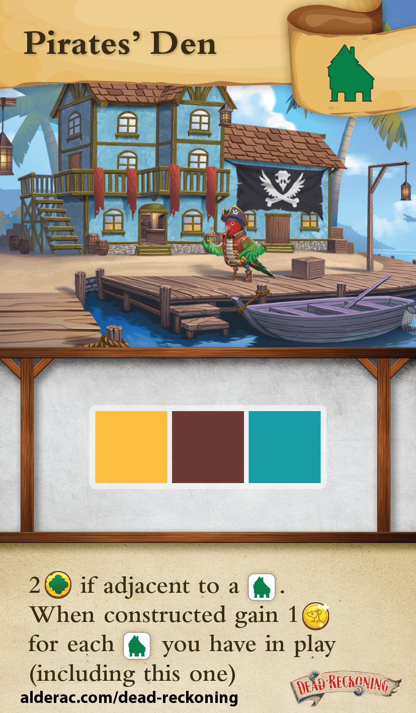 Tiny Towns: Fortune – Pirate&#039;s Den