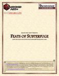 RPG Item: Feats of Subterfuge