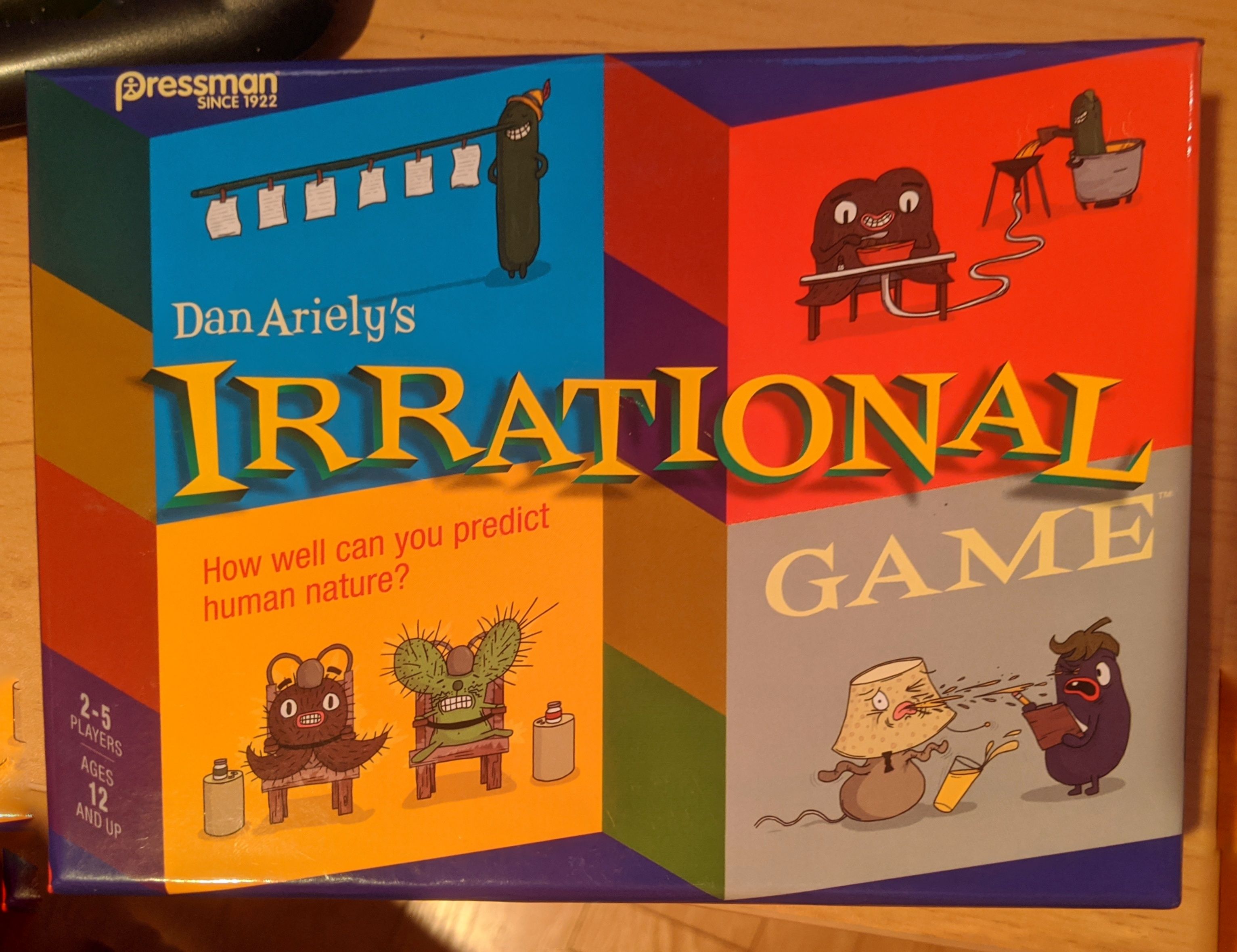 Boîte du jeu Irrational Game