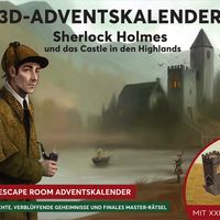 24 Days Escape: 3D Adventskalender – Sherlock Holmes und das Castle in den Highlands