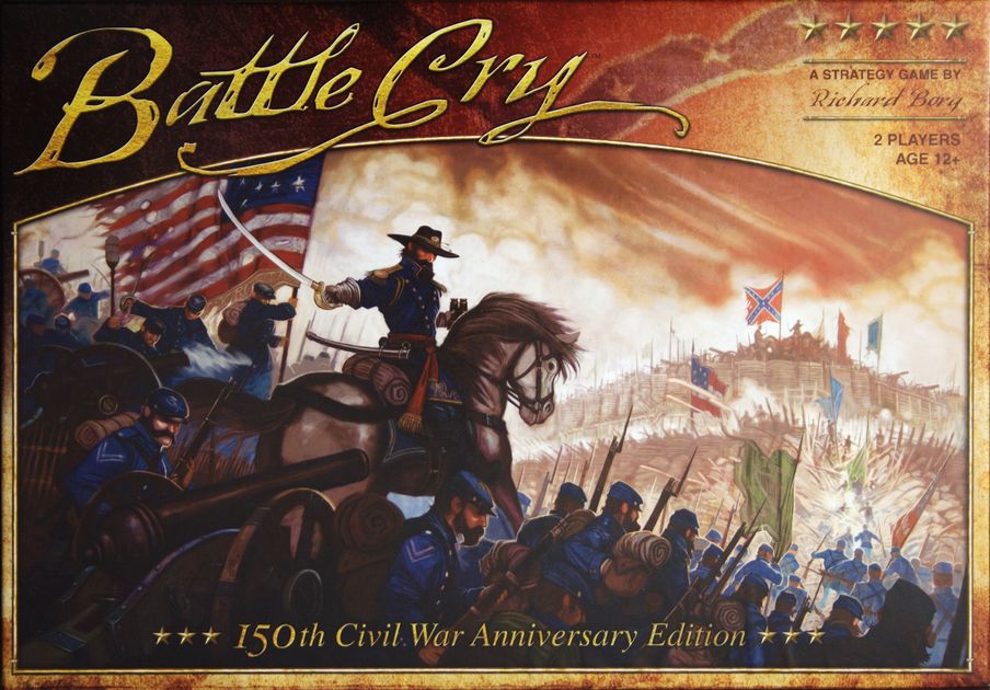 Battle Cry Board Game Infantry USED 150th Anniversary 