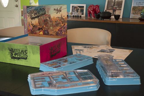 Board Game: Wasteland Express Delivery Service