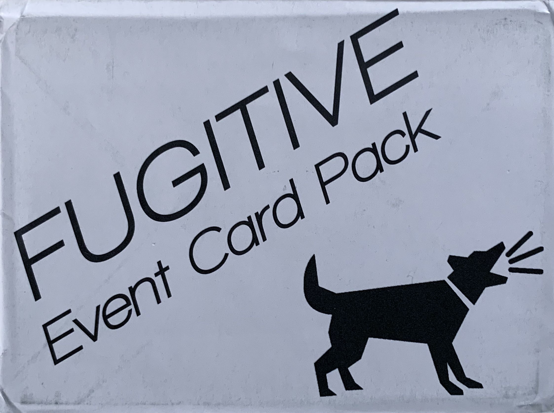 Fugitive (Second Edition): Event Card Pack