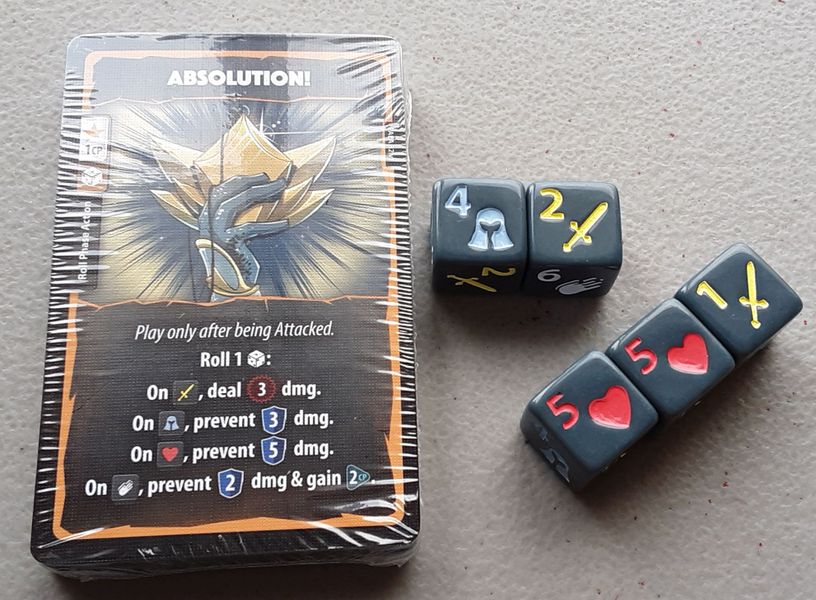 Asset image game Dice Throne: Season One ReRolled – Monk v. Paladin
