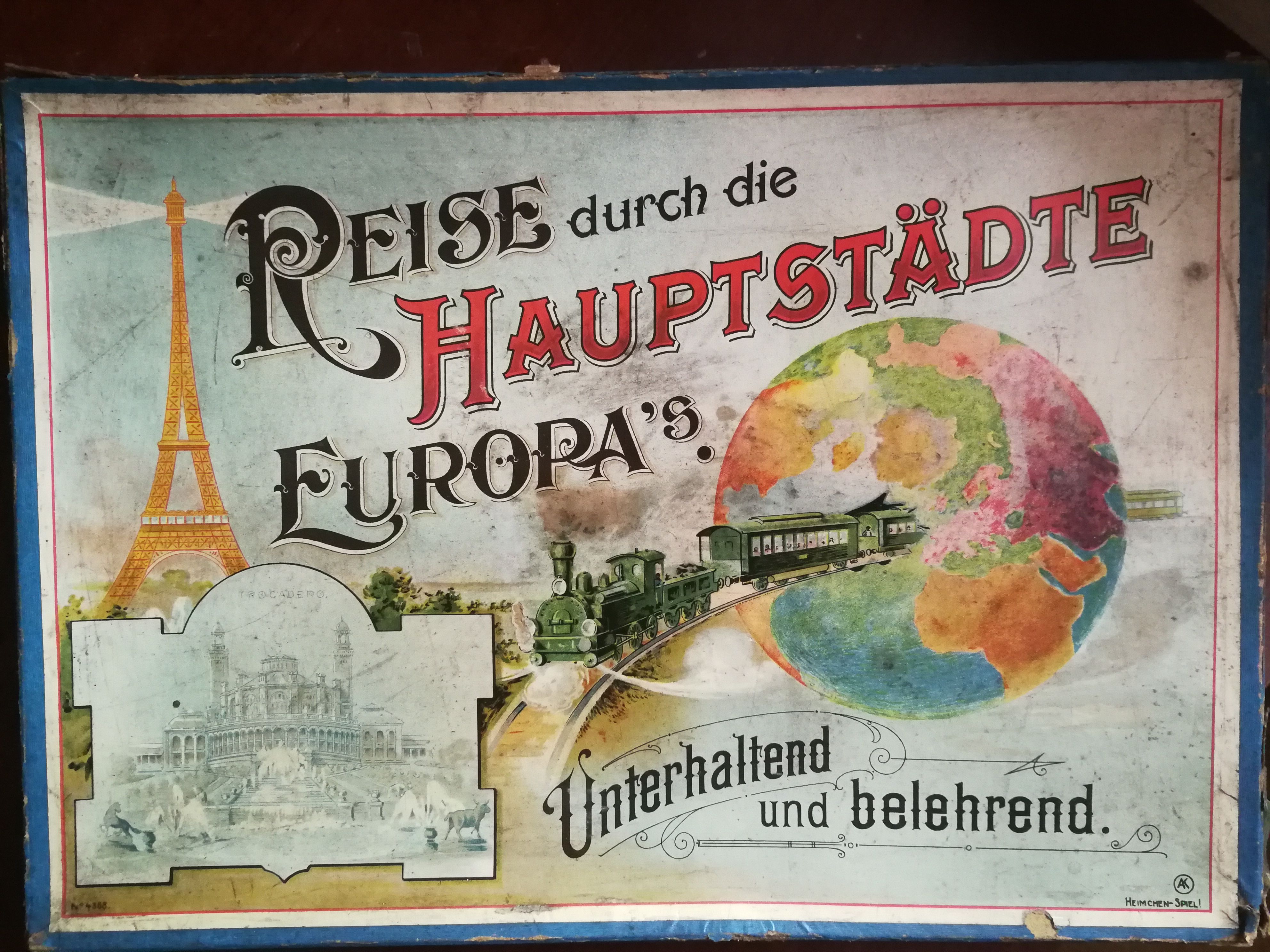 Reise durch die Hauptstädte Europa&#039;s