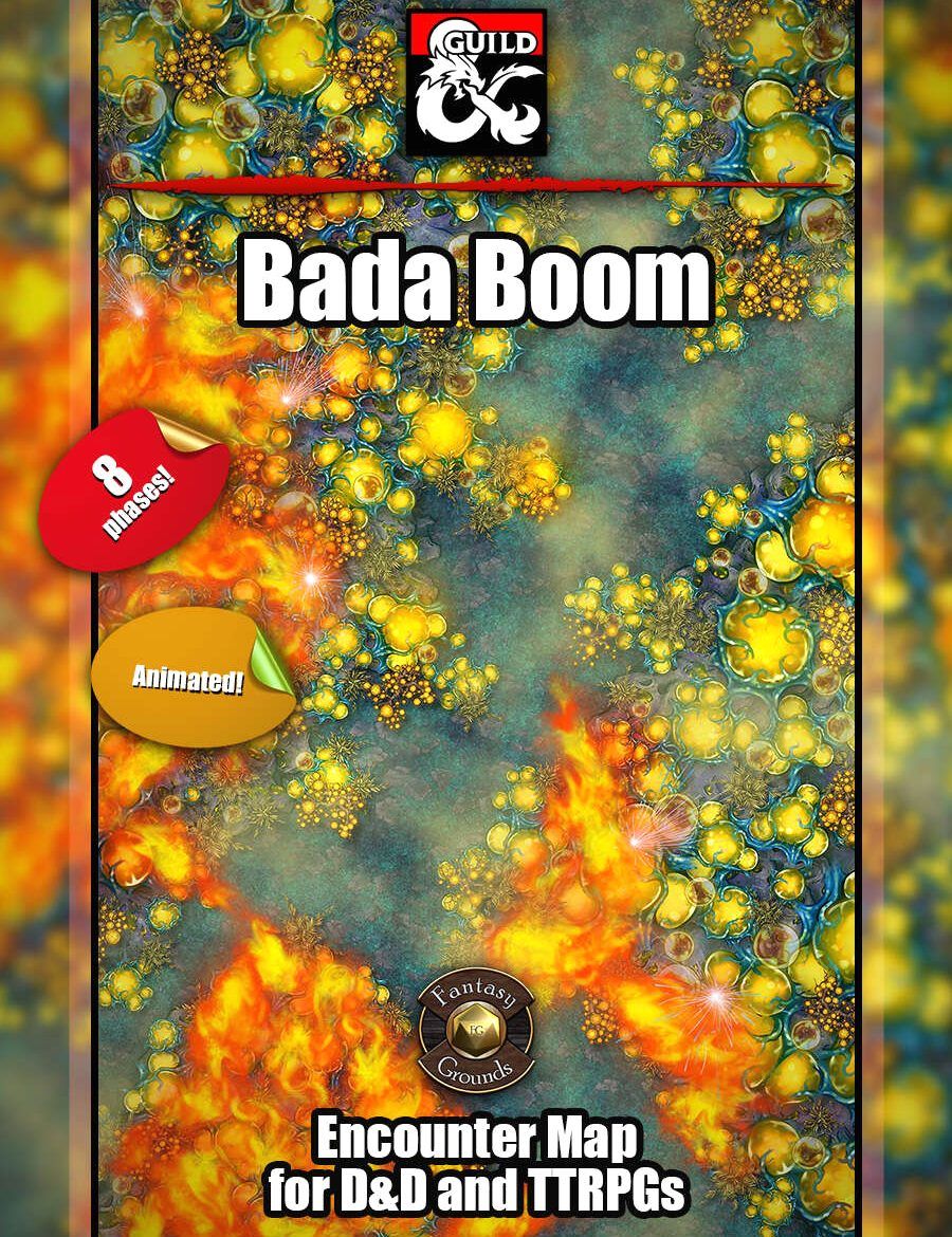 Bada Boom box art