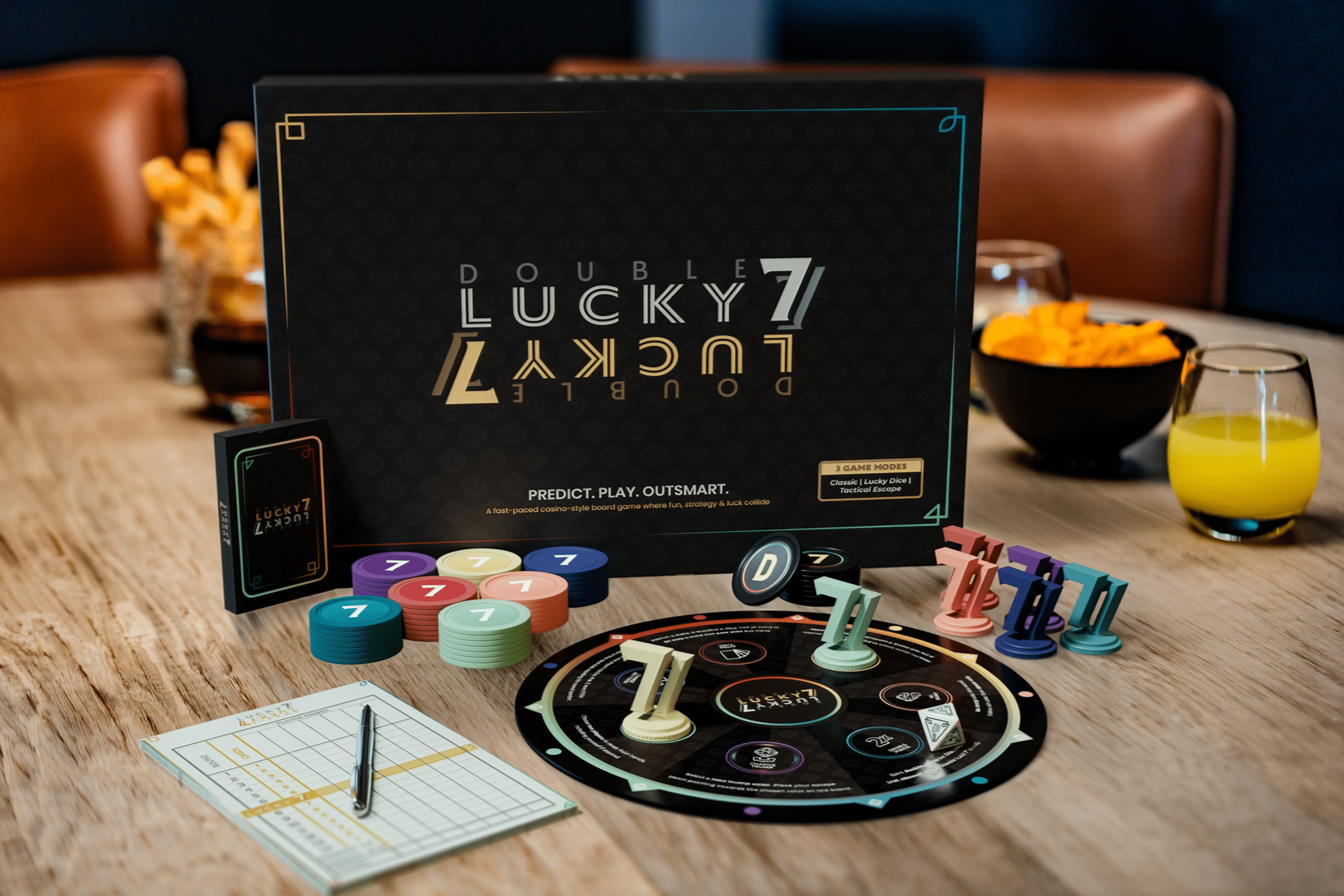 Cover art for Double Lucky 7: The Lucky Wheel Edition