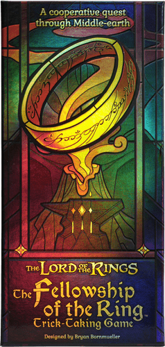 The Fellowship of the Ring: Trick-Taking Game, Office Dog, 2025 — front cover (image provided by the publisher)