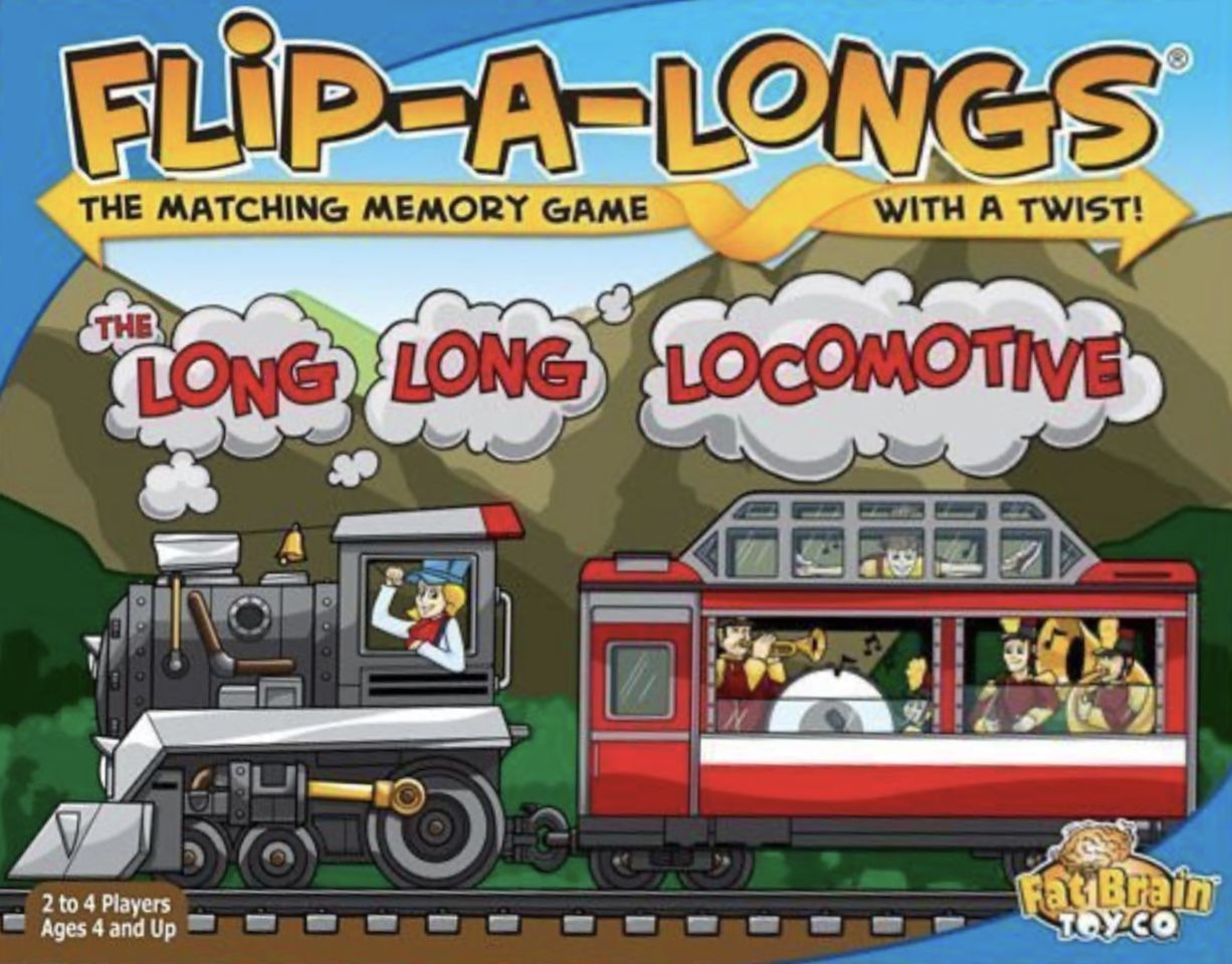 Flip-a-Longs: Long Long Locomotive
