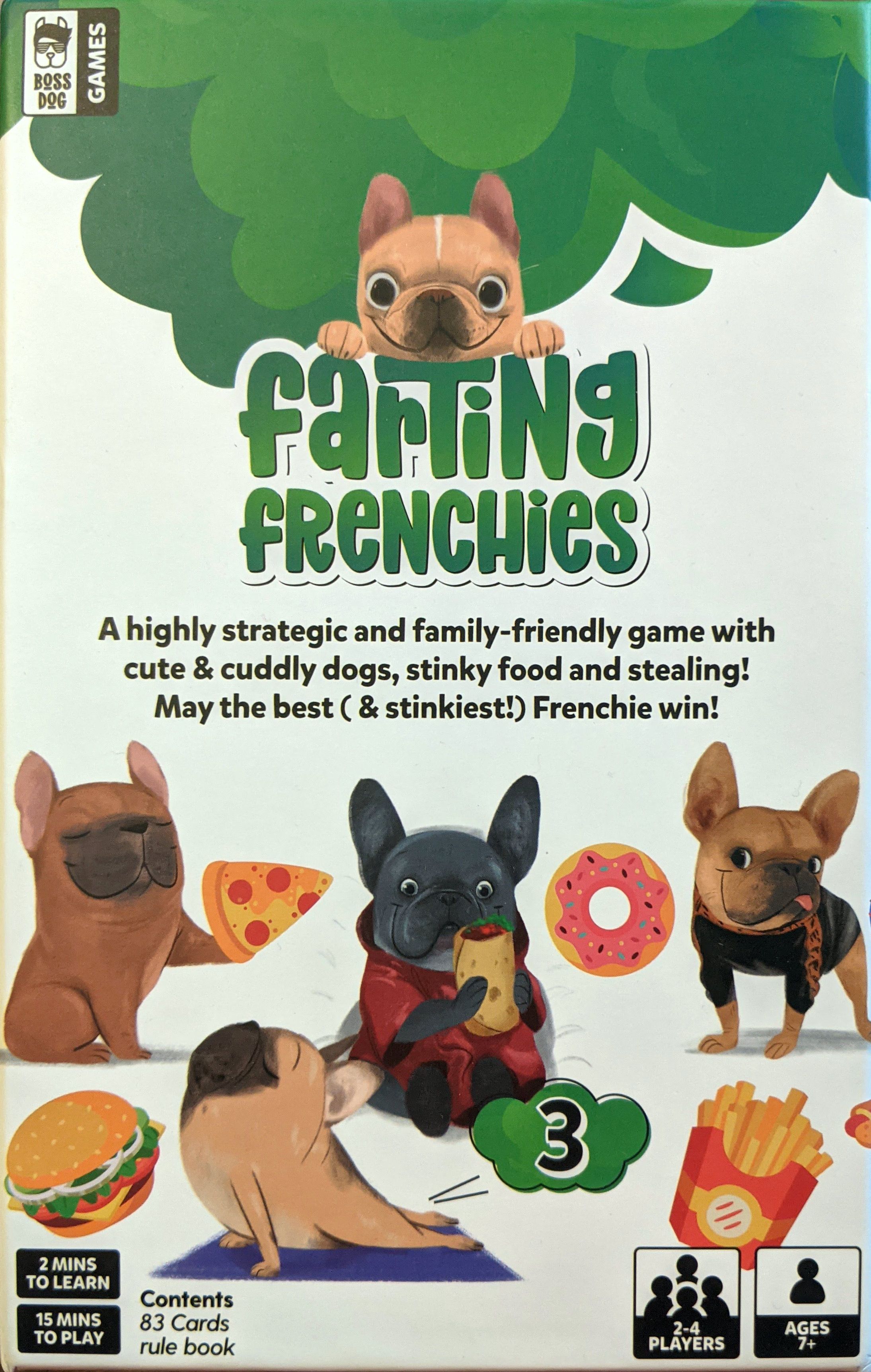Boîte du jeu Farting Frenchies