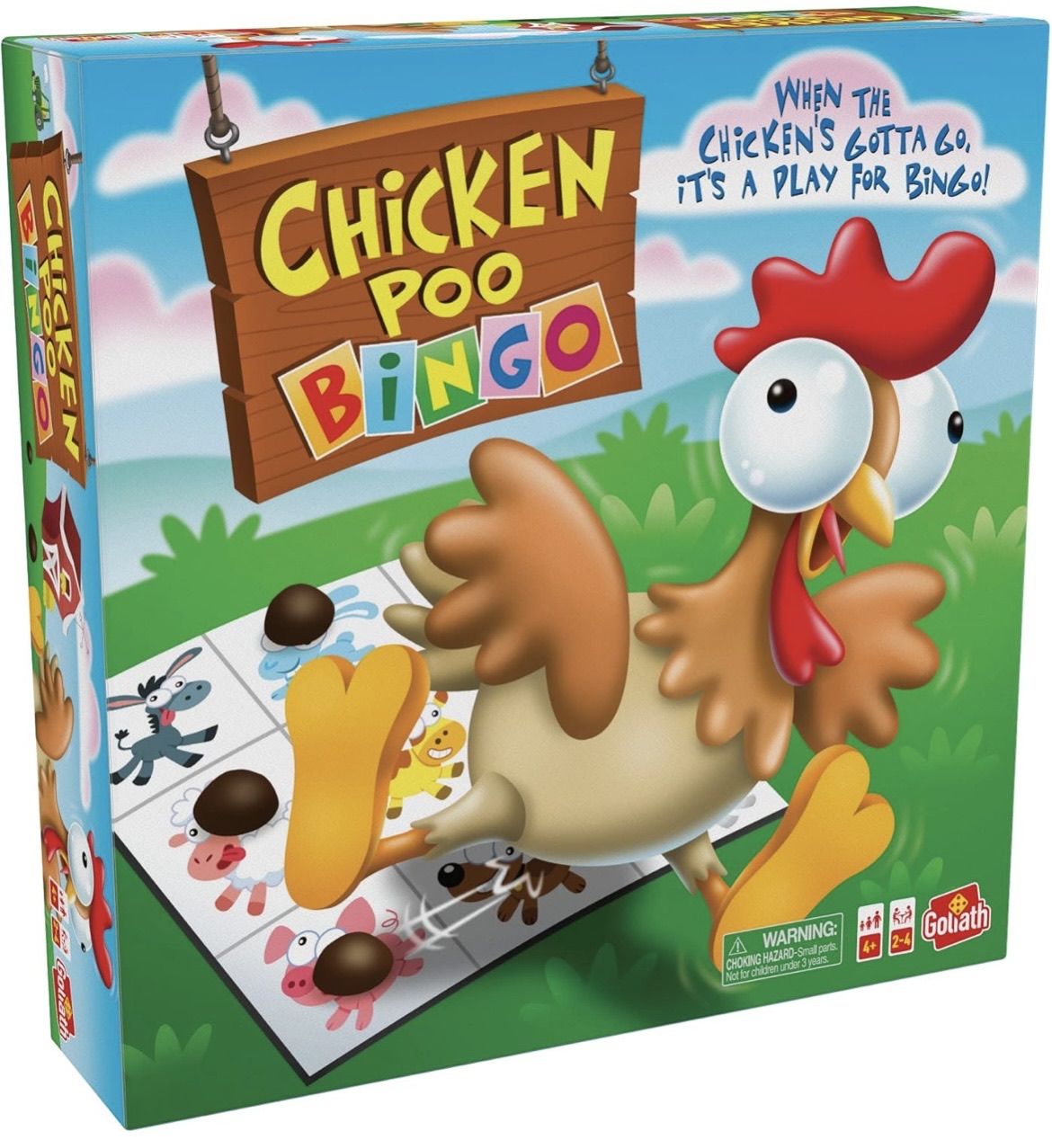 Cover art for Chicken Poo Bingo