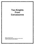 RPG Item: Two Knights from Carcassonne