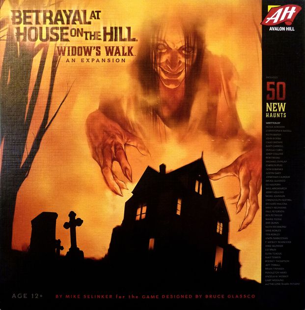 Betrayal At House On The Hill Widow S Walk Board Game Boardgamegeek