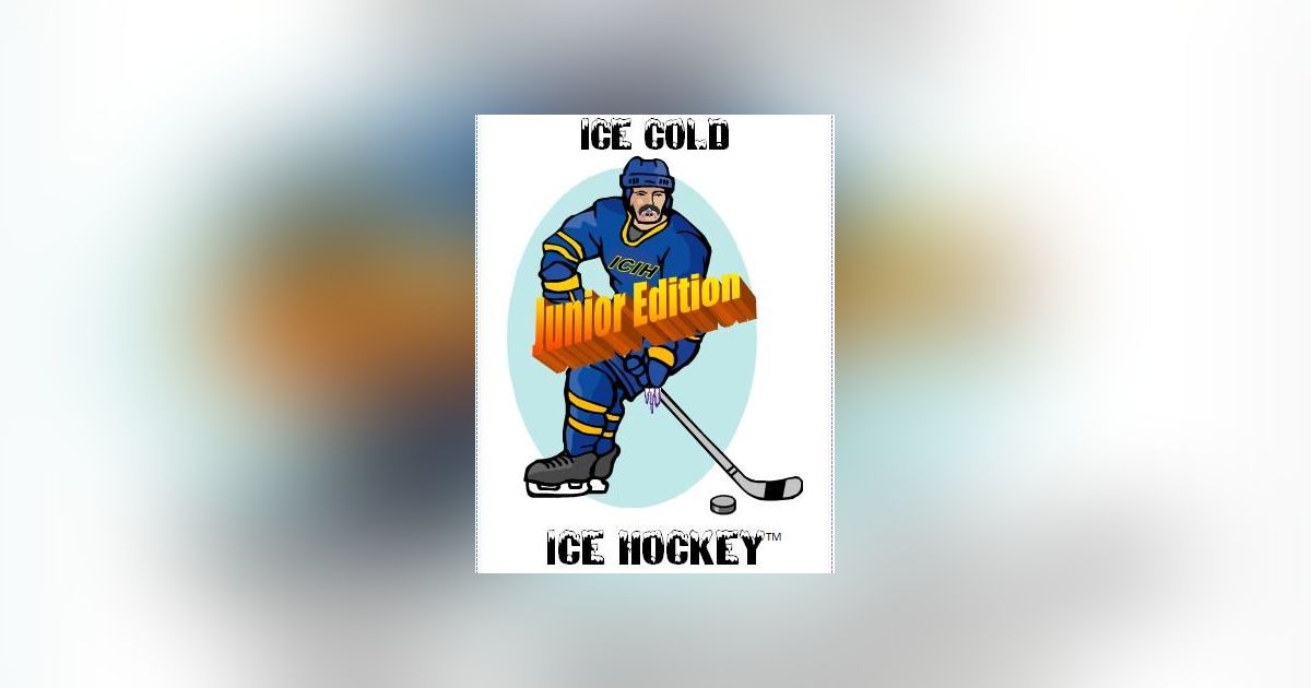 Ice Cold Ice Hockey: Junior Edition | Board Game | BoardGameGeek