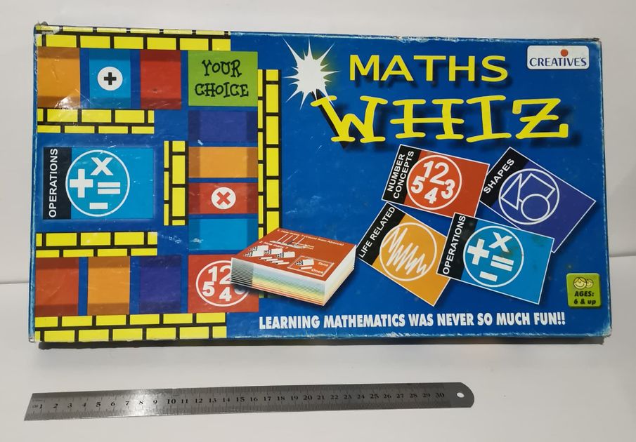 Math Whiz | Board Game | Boardgamegeek