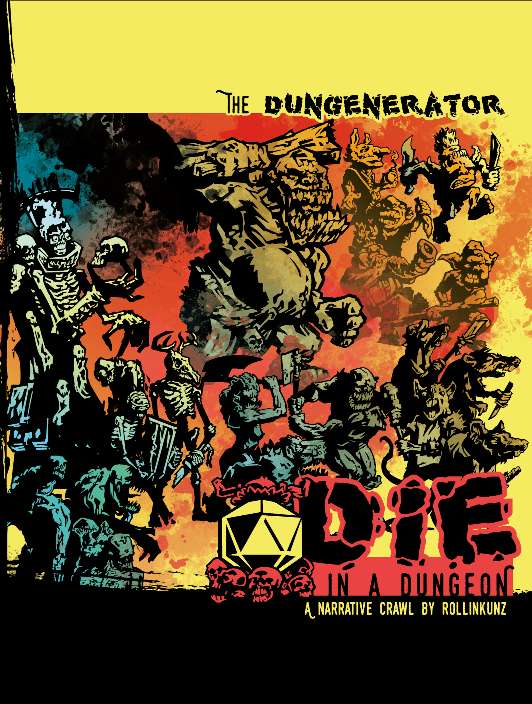 Boîte du jeu The Dungenerator: Die in a Dungeon