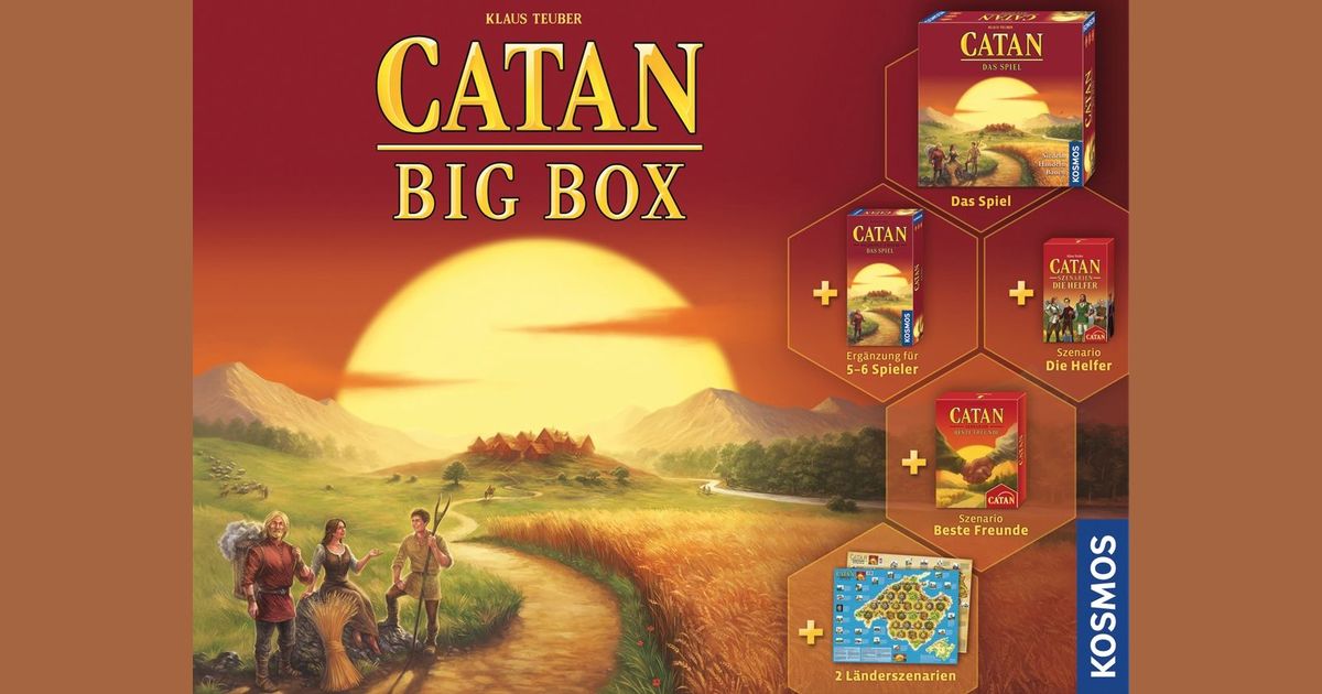 Catan Big Box Board Game BoardGameGeek